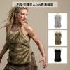 Costume da Uomo delle Caverne Finto per Halloween - Accessorio Costume per Adulti