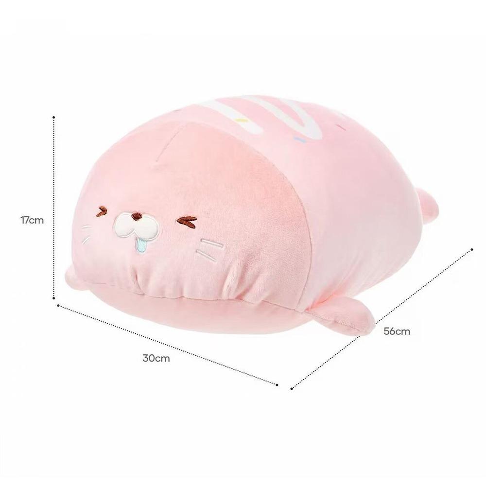 Soft Cuddle Seal Stuffed Animal Cute Seal Shape Ocean Animal Plush Gifts Seal Plush Toy Birthday