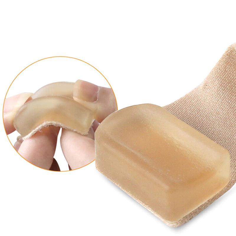 Toe Finger Straightener Hammer Toe Corrector Bandage Toe Separator Splint Wrap