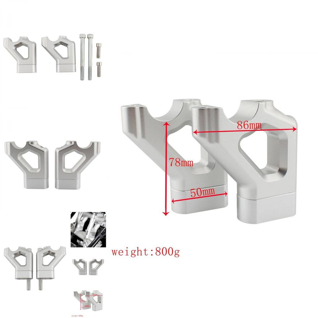 High Quality Handlebar Riser Kit For Triumph Tiger 900 850 And Explorer 1200 Xrx