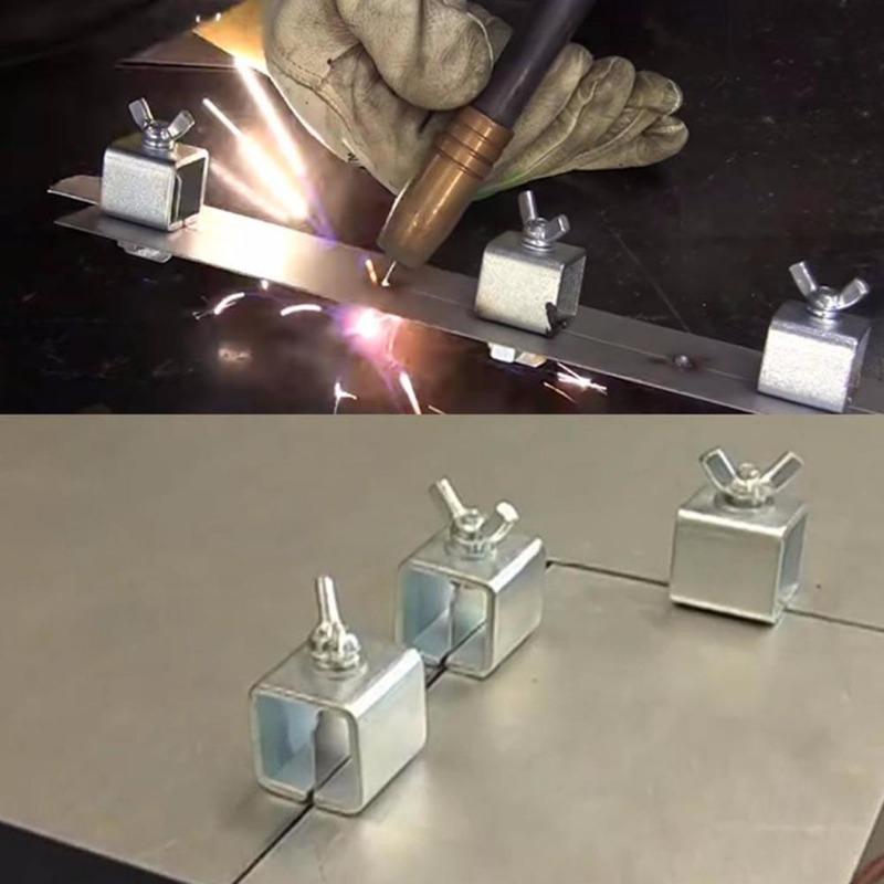 8pcs Magnetic Welding Clamps Jig Holder Welding Fixture Adjustable Magnet Welder Hand Tools Metal Working Tools
