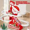 Electric Toddler Roller Coaster Roller Climbing Toys With Santa Design  Snowman Coaster With Light Music Track Activity For Boys