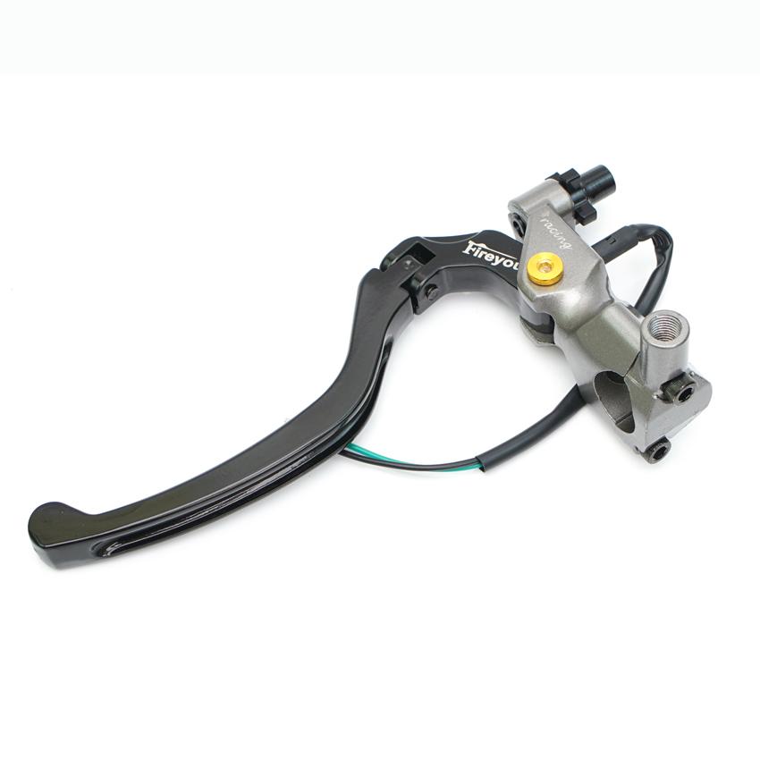 

18RCS Мотоциклетный тормозной цилиндр, рычаг, главный цилиндр, линия, сцепление, универсальный, 22 мм для Honda Yahama Suzuki Aprilla beneli Moto