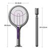 Rechargeable Electric Mosquito Swatter Rotatable Electric Mosquito Racket Fly Killer  Home