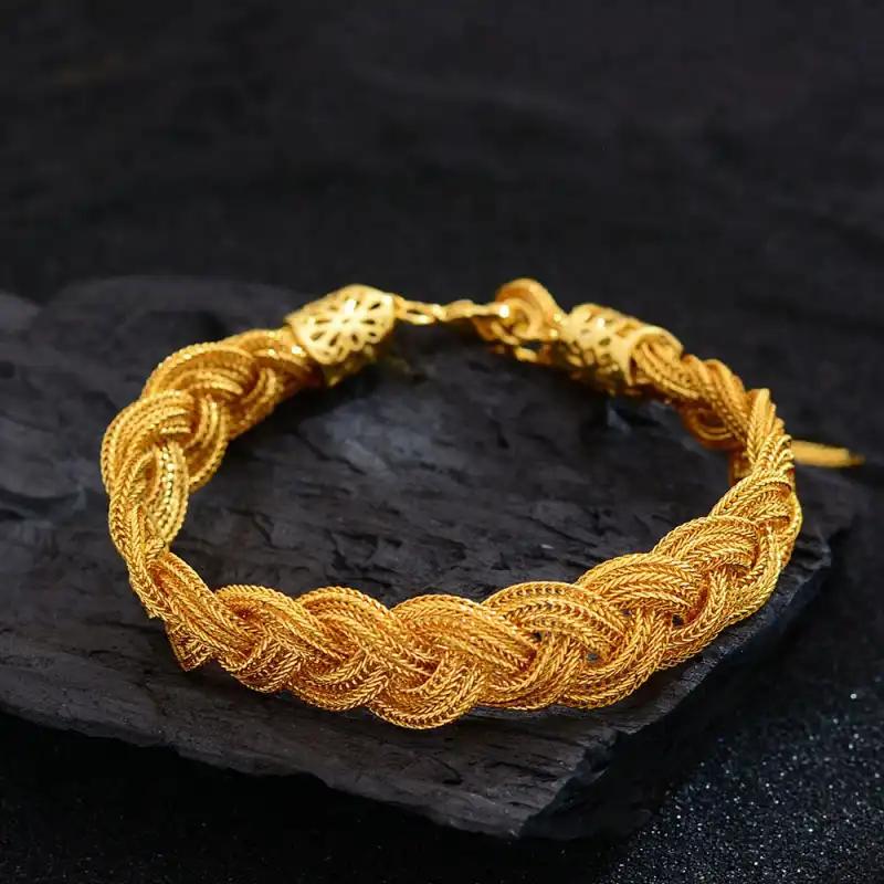 Модные и высококачественные женские аксессуары Высококлассный новый трендовый item Стиль Ins Скрученный браслет 18CM