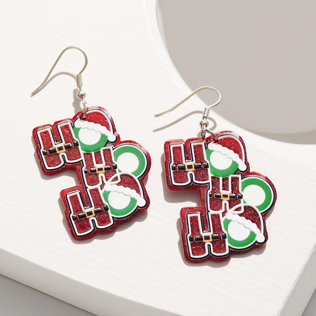Women's Christmas Flamingo Dangle Earrings - Creative and Versatile Design