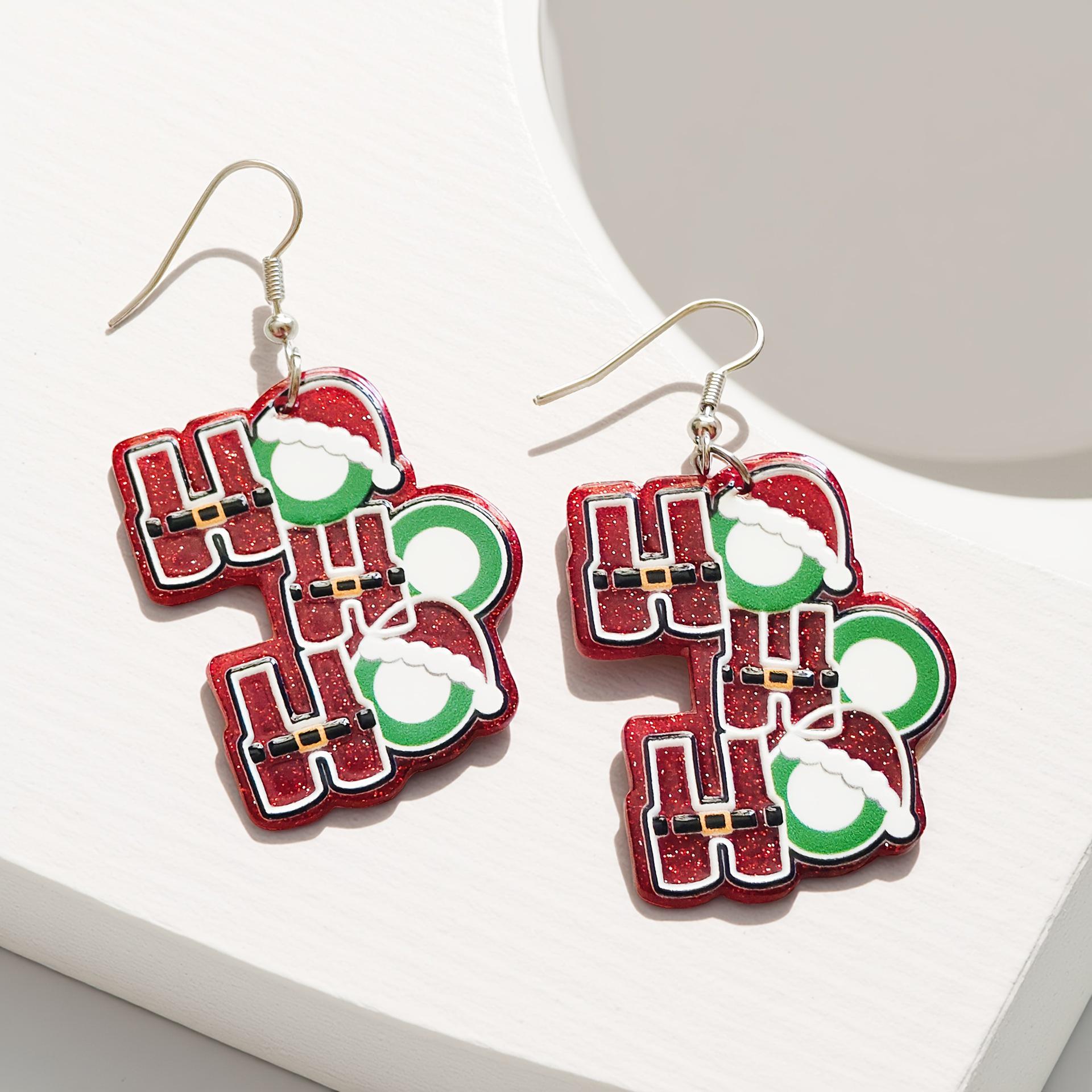 

Women s Christmas Flamingo Dangle Earrings - Creative and Versatile Design