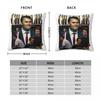 Charlie Kirk Pillowcase Soft Polyester Cushion Cover Decorations Pillow Case Cover Car Zipper 40*40Cm