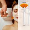 4 Pcs Facial Brushes Fan Mask Brushes, Soft Facial Applicator Brushes Tools for Peel Glycolic Mask Makeup