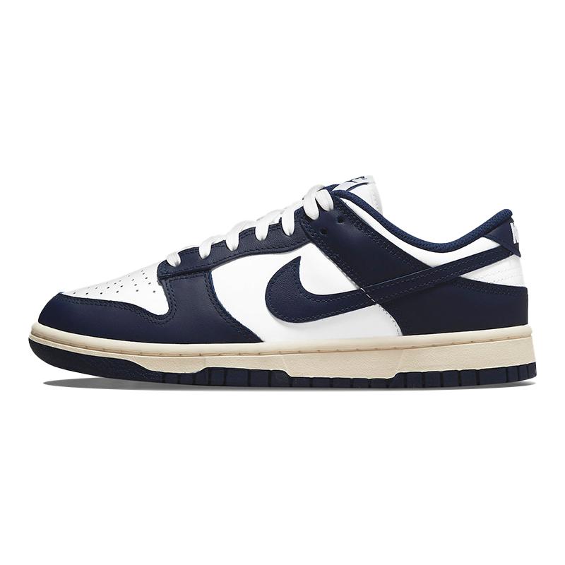 Nike Dunk Low 'Vintage Navy' Women's Skate Shoes Sneakers DD1503-115