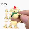 2/5/10Pcs Christmas Straw Cover Cute Ghost Design Silicone Straw Cap Dustproof Splash Proof 10mm Straw Tips Washable Anti-Slip Fit Lids Cup