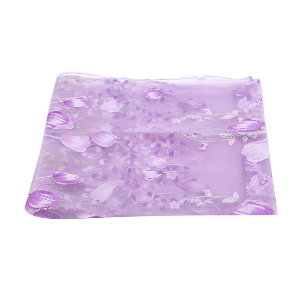 1 st 200*100 CM Moderna Tyllgardiner Fönsternät Vardagsrum Sovrum Dörr Kök Draperigardin Heminredningstillbehör