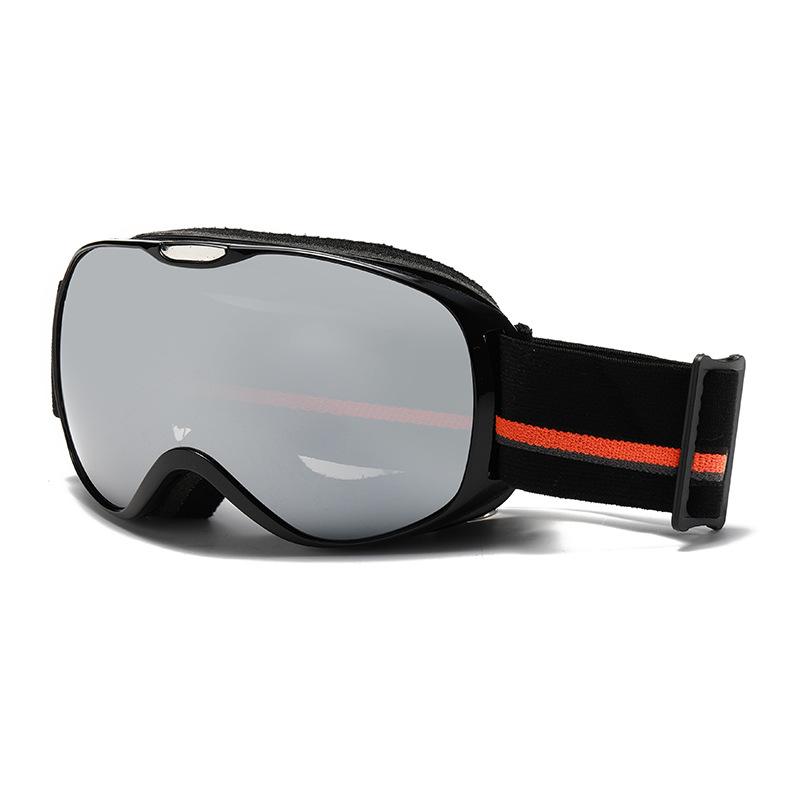 

Kids Anti Fog Ski Goggles Colorful Coated Lens for Mountaineering Snow Sports Windproof Sandproof Protective Eyewear