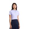 Anta Comfortable Quick-Dry Versatile Short Sleeve Polo Shirt Women tops Lavender 162427155-3