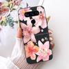 Für LG V40 V50s V35 ThinQ LG V8X ThinQ V30 2017 Handyhülle Weicher TPU-Stoßfänger Rückseite Coole Cartoon-Luxus-Schmetterlingsblume Funda