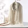 100% Cashmere 70x180cm Print Wrap Scarf Women Lightweight Breathable Knitted Pashmina Shawl Travel Cape Foulard All-Season Chic Layering