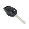 KEYYOU Remote Key Shell For Nissan Sylphy Cube Juke Rogue Micra Qashqai Altima Maxima Sentra Versa 2/3/4 Buttons Uncut Key