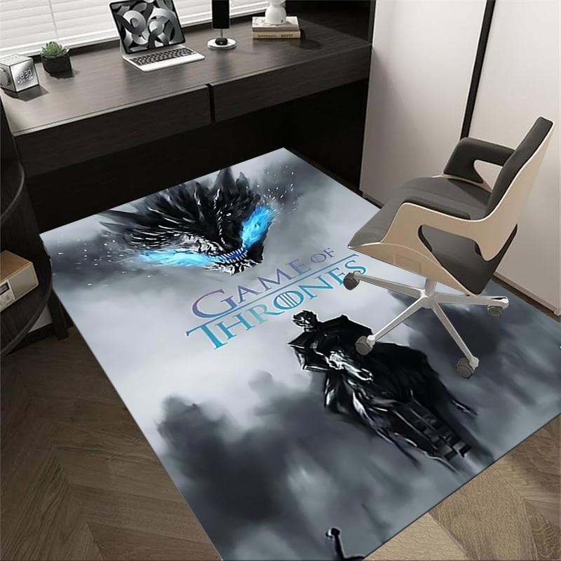 

1 шт. Ковер «Игра престолов», для декора дома и офиса, Коврик под офисное кресло, Праздничный подарок, Ковер для конференц-залаL1179 60cm by 90cm