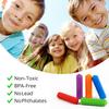 Sensory Pencil Toppers for Sensory Kids, Boys and Girls, Silicone Fidgets Pencil Covers for Autism, ADHD, SPD, or Special Oral Motor Needs
