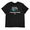 Do Not Disturb I′m Watching F1 Fernando Alonso T-Shirt Graphic T Shirts Anime T Shirts Baggy Shirts Mens Workout