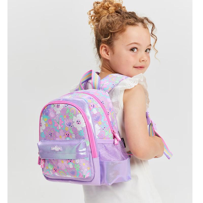 Smiggle Mini-Rucksack für Kleinkinder Mädchen Leichter Cartoon-Schulranzen Mit Gepolsterten Trägern