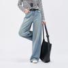 Yalida Women's Extended Wide-Leg Denim Jeans