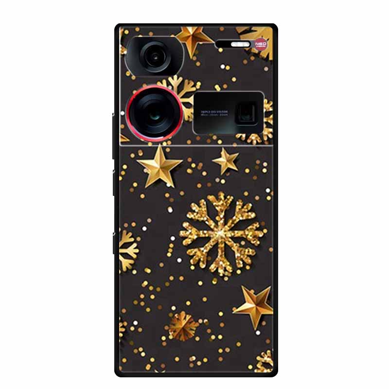 6.8" For ZTE Nubia Z60 Ultra Case Shockproof Black Silicone Soft Phone Case For ZTE Nubia Z60 Ultra Back Cover Case Cute Cartoon