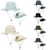 Fishing Hat Men Women Outdoor Summer Sun Protection Bucket Hat Foldable Large