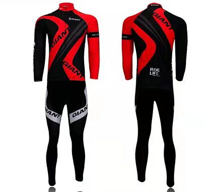 Tour De France Cycling Sportswear Cycling Suit Autumn and Winter Long-sleeved Suit Road Bike Suit