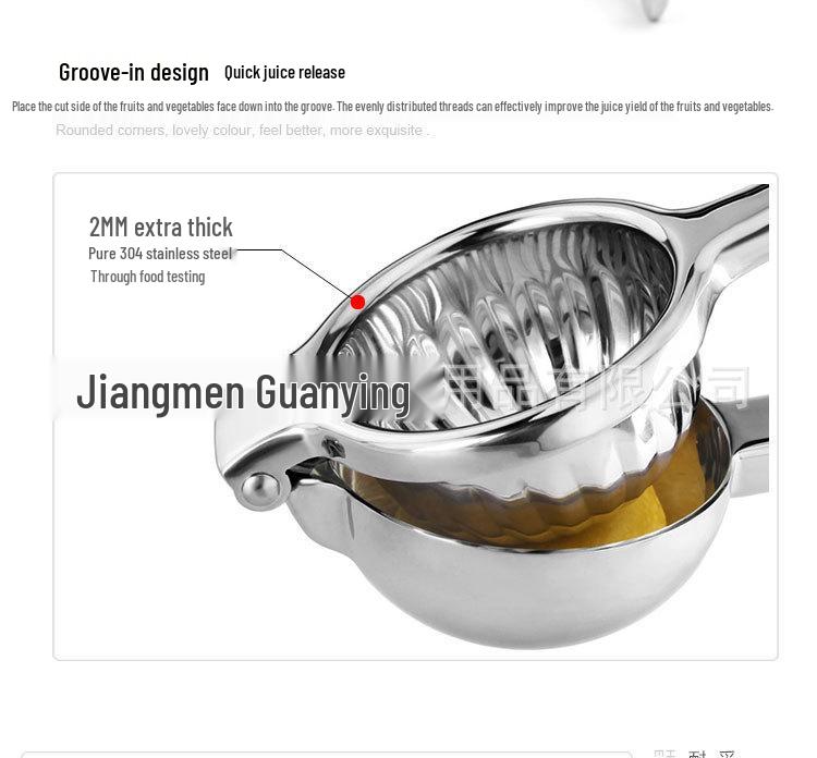 Stainless Steel Manual Juicer for Lemons & Oranges (Large/Small)