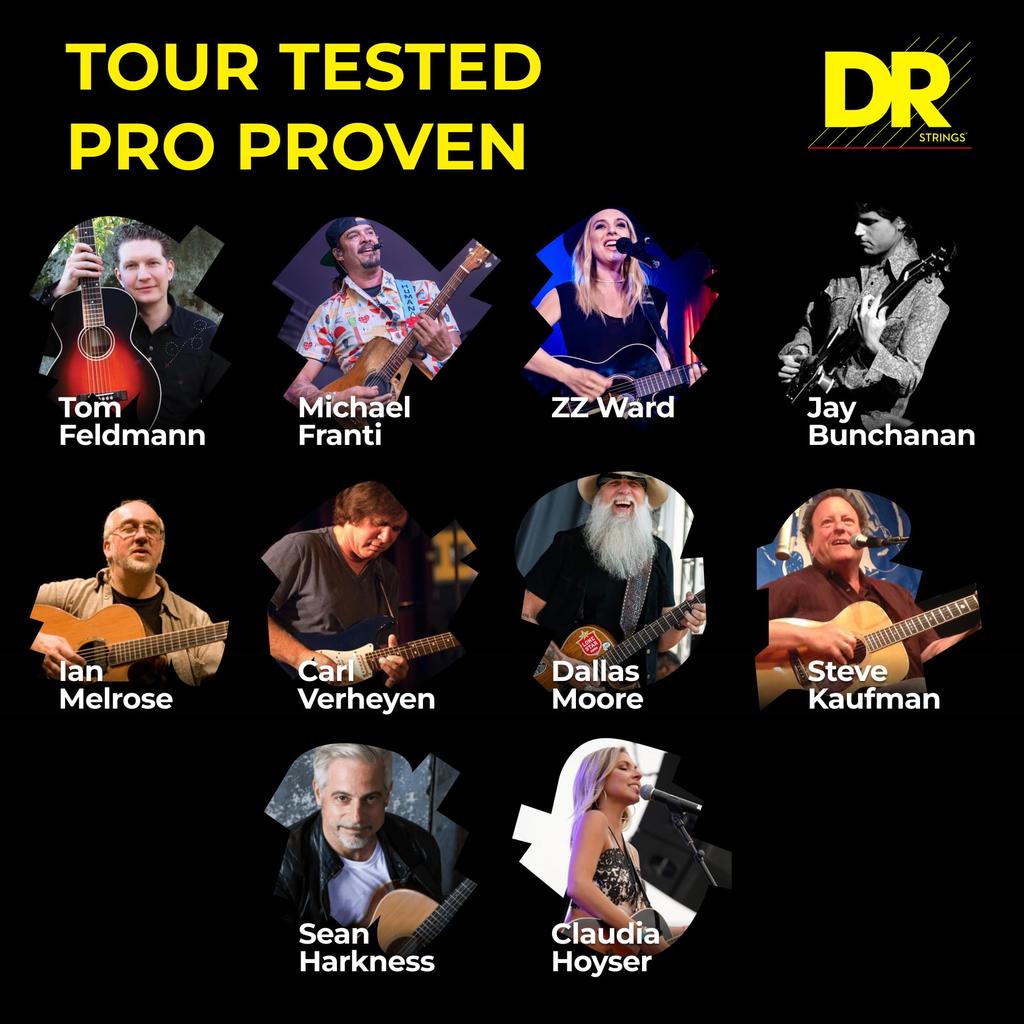 DR Strings DRAGON Acoustic Guitar SKIN+ Strings, 80/20 Bronze, DA8-10