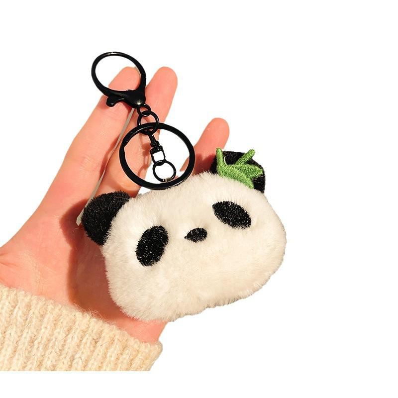 Charming Plush Doll Keychain Accessories for Kids' Bags and Gifts
