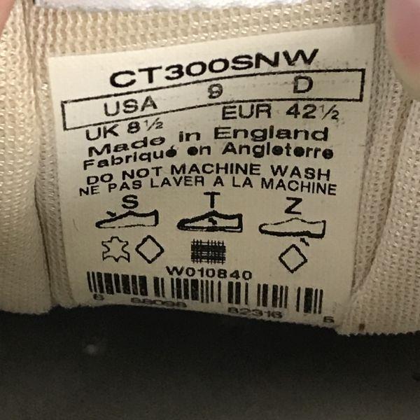 New Balance UK England CT300SNW Sneakers US9D 27.0 Black Navy Blue(USED)