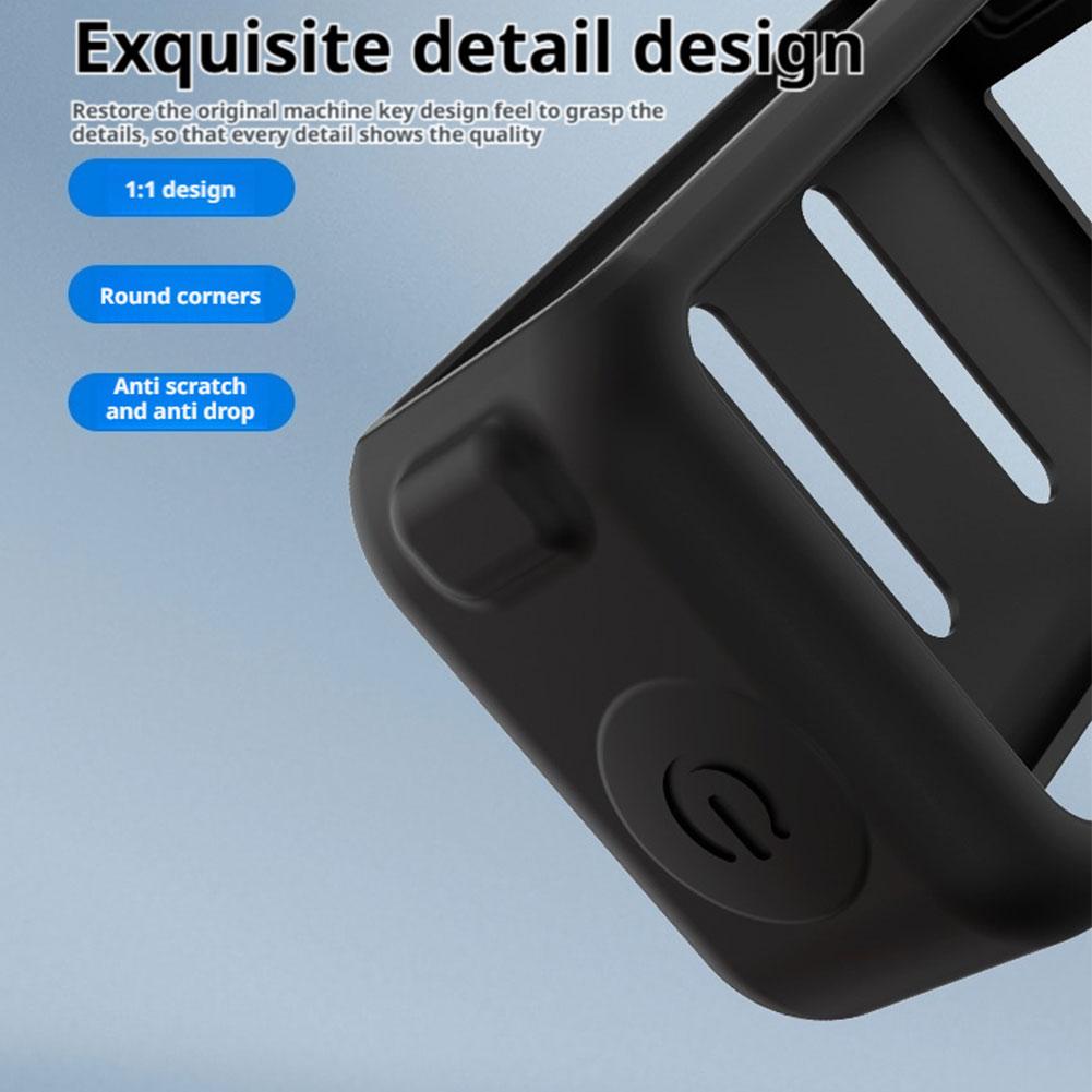 Silicone Protective Cover For DJI Osmo Nano Camera Body Screen Protector Anti Scratch Drop Case For DJI Osmo Nano Accessories