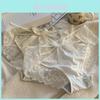 Luxurious Satin Lace Underwear For Women Soft Breathable Cotton Lined Mid Rise Design