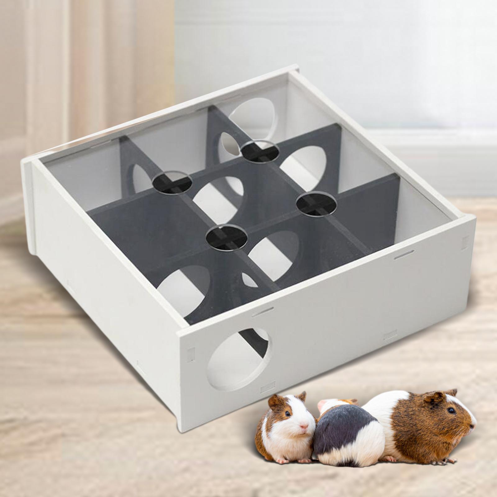 

Pet Hamster Maze Tunnel Labyrinth Puzzle Toy Playhouse Small Animals for Mice