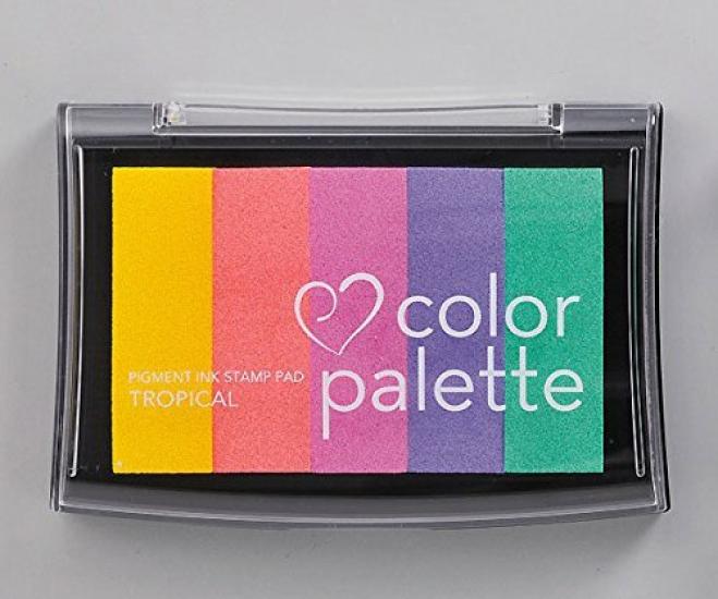 

Tsukineko Палитра цветов Комбинация Тропическая 5 цветов 19977-502