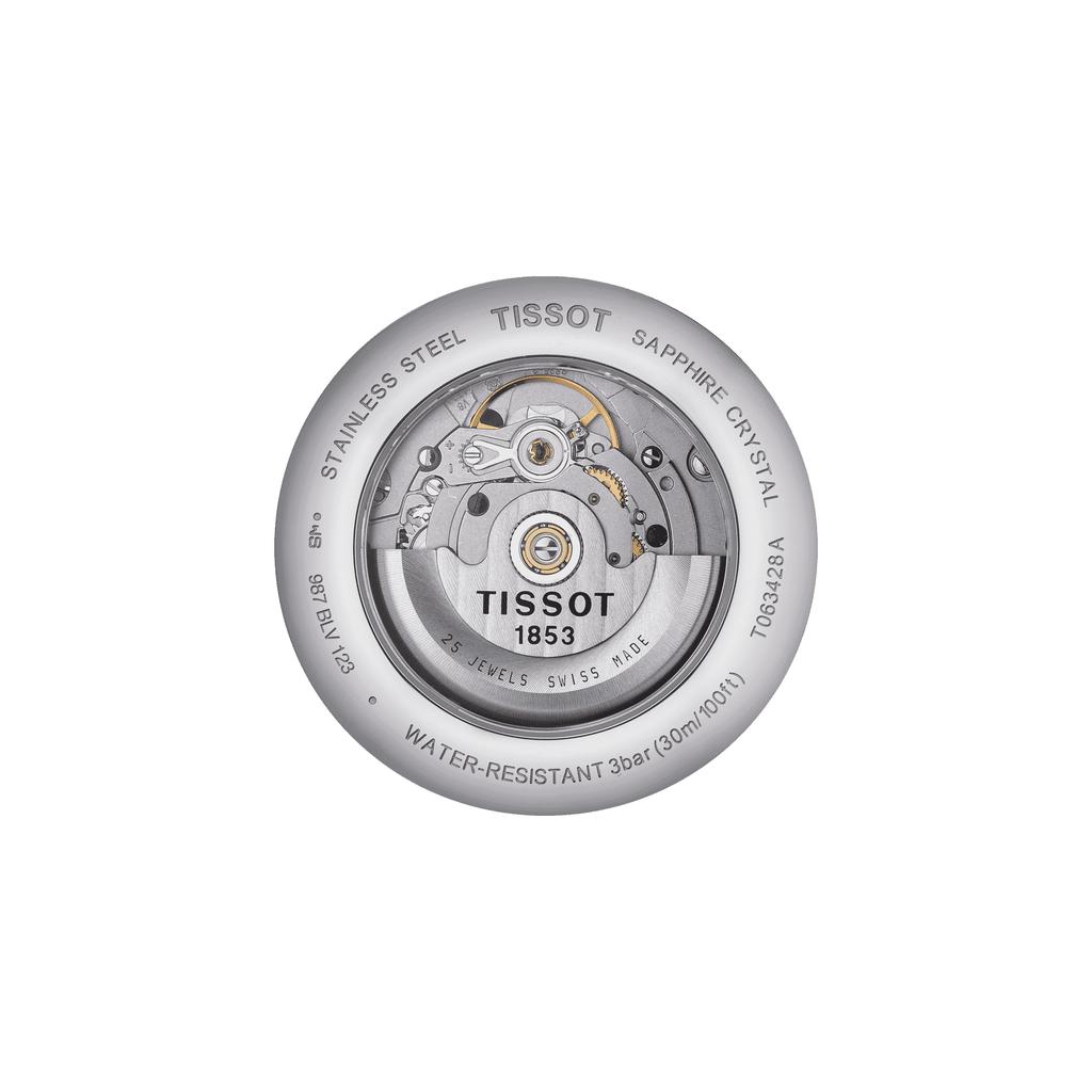 Tissot Stainless Steel silver Dial Men's Fashion Watch T063.428.22.038.00