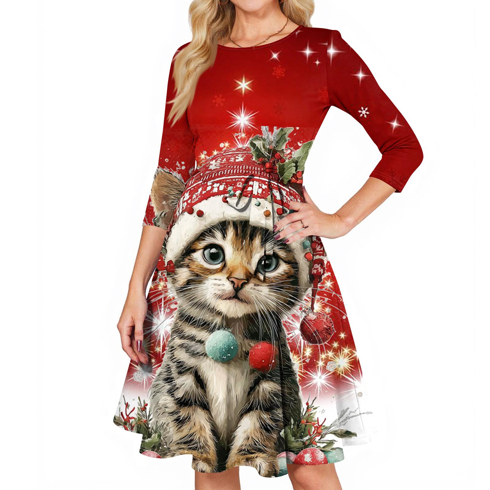 

Женские коктейльные платья с рукавом 3/4, винтажное платье для гостьи на свадьбу L винный