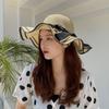 Summer Sun Hat Women Straw Hats Sunshade Panama Cap Fashion Bow Beach Hat Foldable Travel Caps