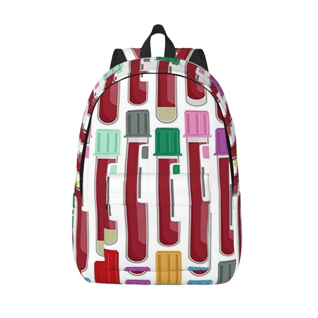 Phlebotomy Blood Tubes Backpack Hot Sale Daypack Large Capacity Children BookBag School Bag Shoulder Bags for Men Women