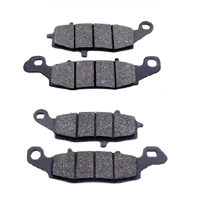 Motorrad Ersatzteil-Kit Vorne und Hinten Bremsbeläge Für KAWASAKI ER6F EX650 ER6N ER650 KLE650 Versys 2007-2011 Z750S ZR750