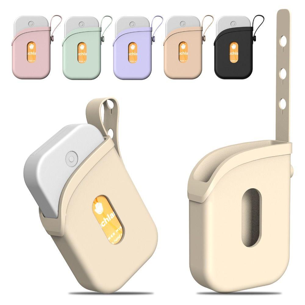 

With Adjustable Lanyard Hand Sanitizer Spray Cover Silicone Protective Case for Travel Sports Use фіолетовий