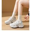 Korean Style Thick Sole Breathable Mesh Casual Sports Running Sneakers For Women