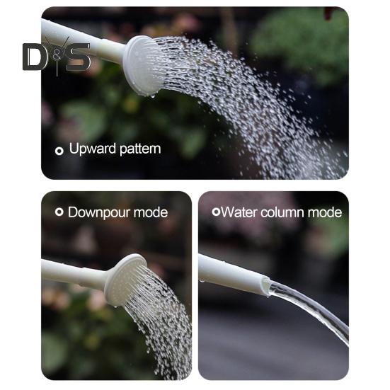 Konewka 1,8 l z długą wylewką, dzban ogrodowy z rozetą, lekka plastikowa konewka do roślin doniczkowych, roślin zewnętrznych