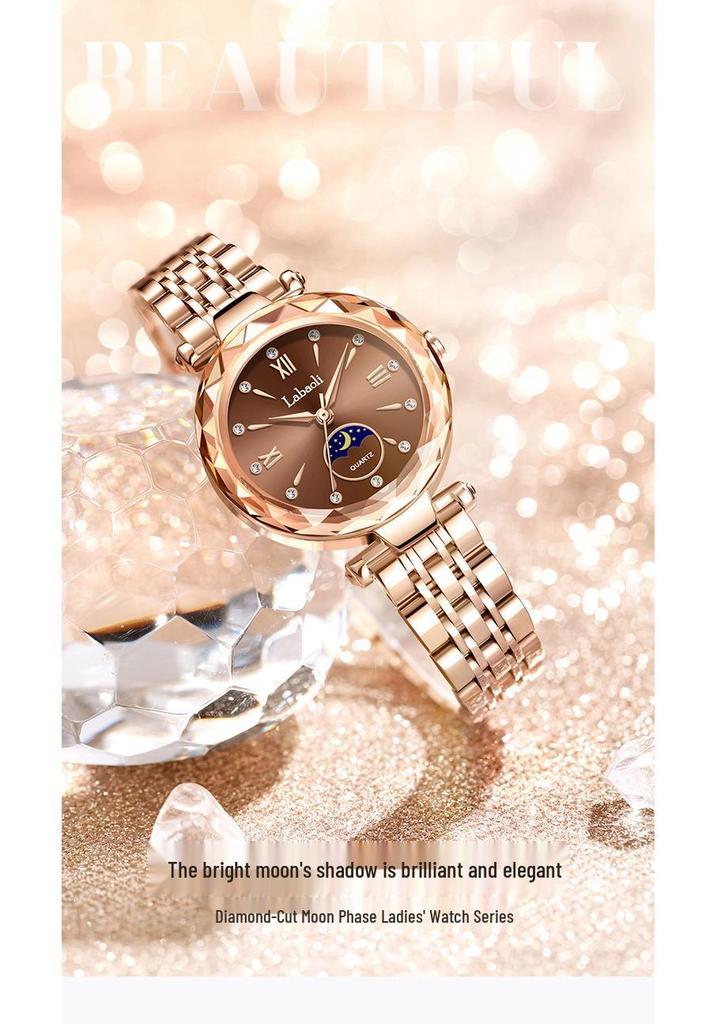 La Baoli Women's Waterproof Quartz Steel Wristwatch LA611