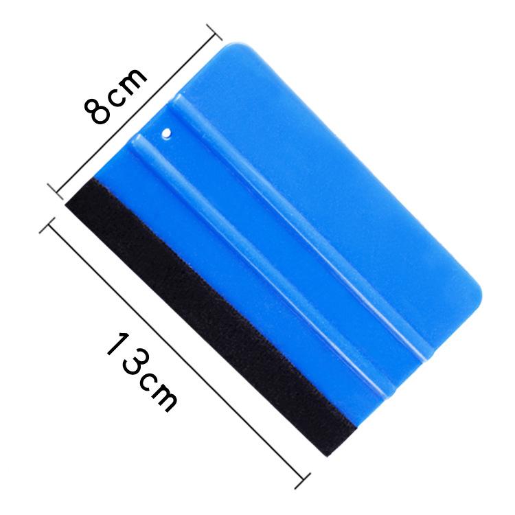 

1Pc Auto Styling Felt Edge Vinyl Squeegee Car Vinyl Scraper Vehicle Window Tint Film Wrapping Squeegee Applicator Tool