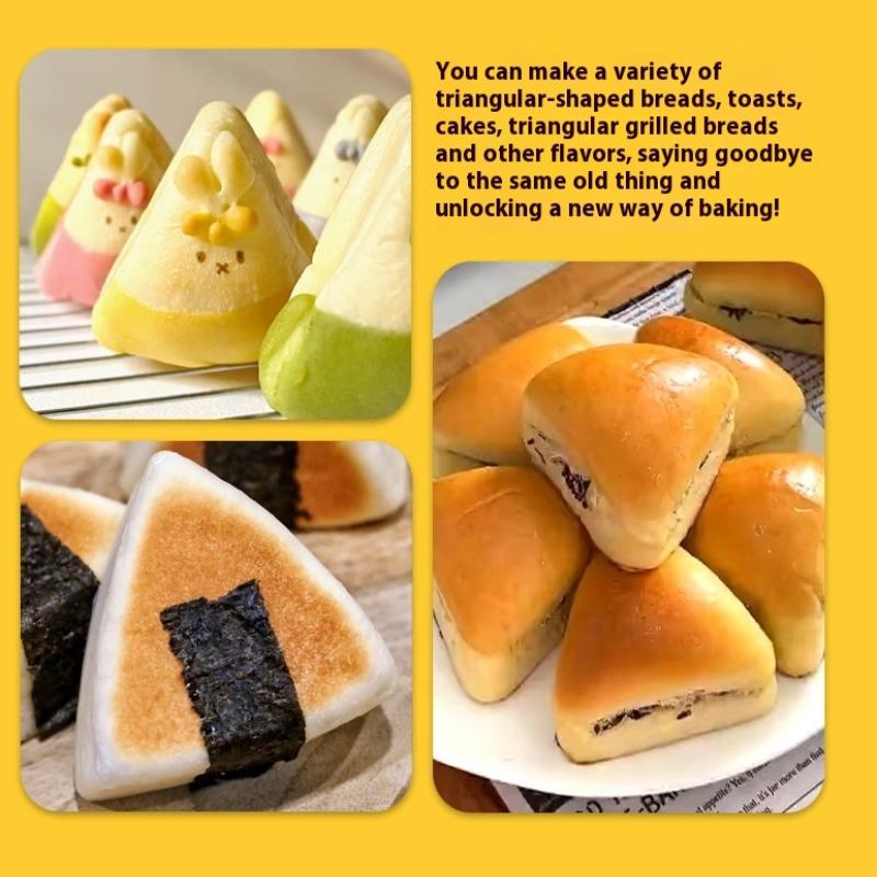Nonstick Loaf Pan, Triangular Carbon Steel Baking Toast Pan For Oven, Homemade Cakes, Breads, Meatloaf, Brownies Pound Cake Mold