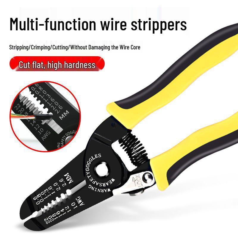 Electrician Wire Strippers & Cutters: Quick Repair Skinning Knife & Pliers Hand Tools