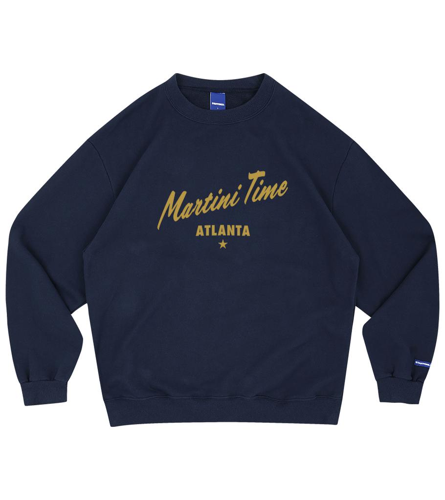 STAFFONLY Martini Time Atlanta Sweatshirts 02 (Navy)